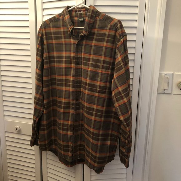 Eddie Bauer Shirts Eddie Bauer Men Shirt Plaid Button Down Plaidl